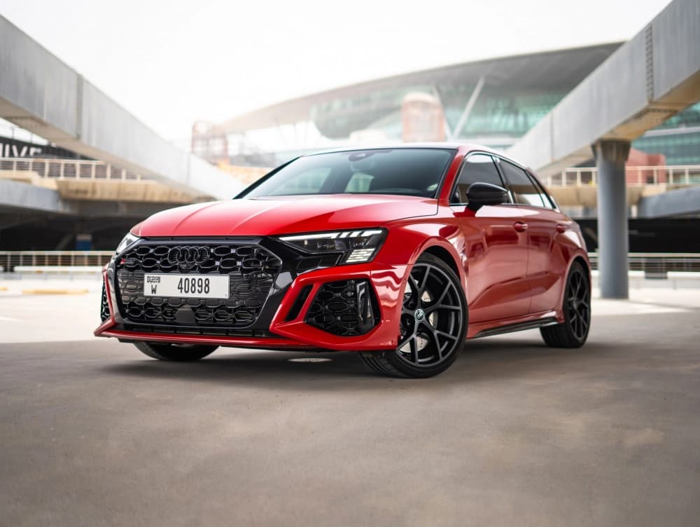 Audi RS3 Rental Dubai gallery photo 1