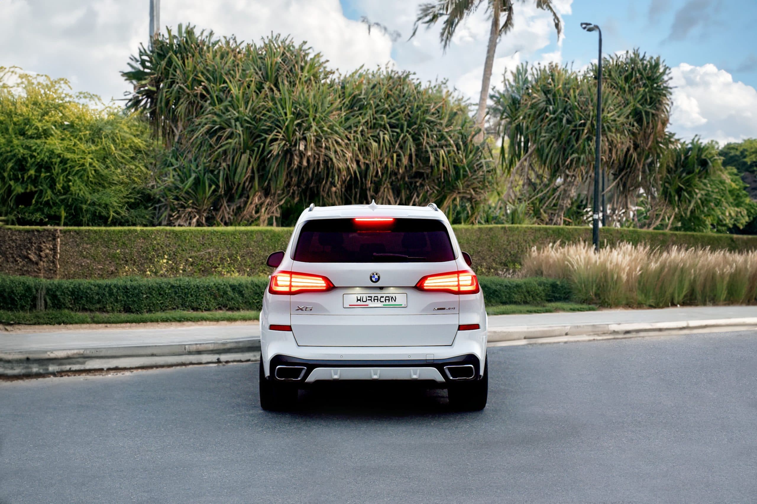 Rent White BMW X5 in Dubai gallery photo 2