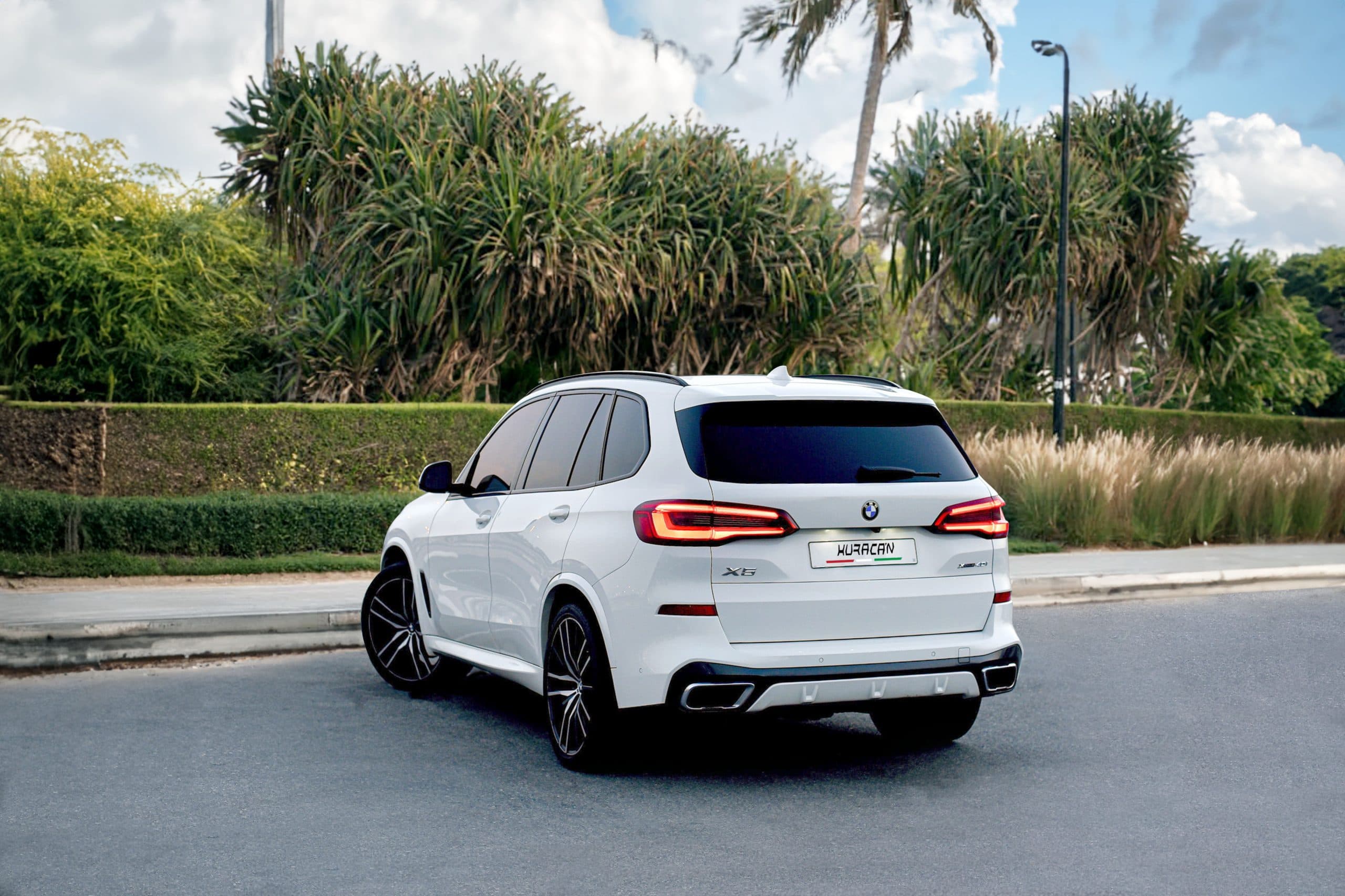 Rent White BMW X5 in Dubai gallery photo 4