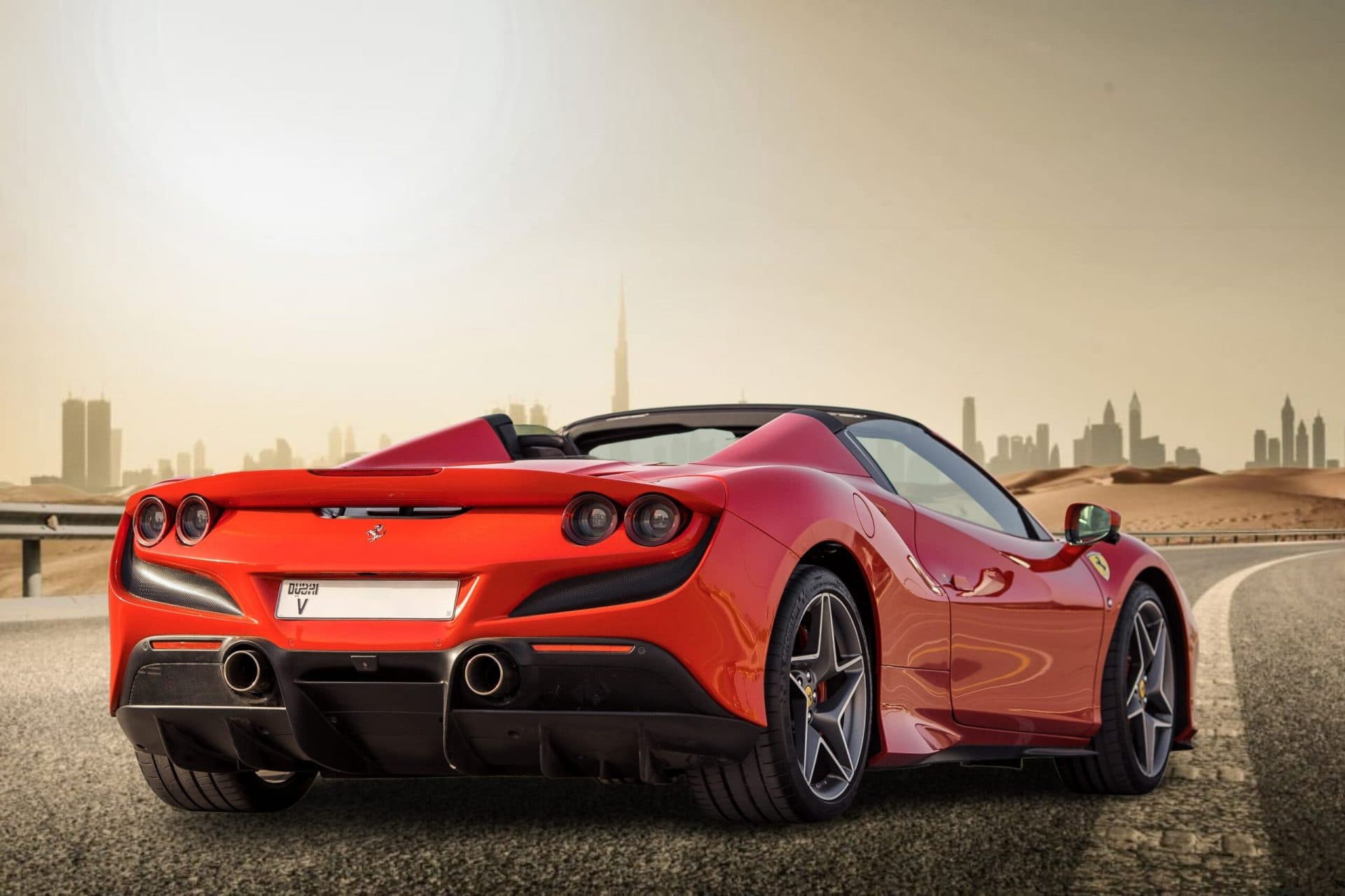 Rent Ferrari F8 Spider in Dubai – Luxury Car Rental gallery photo 2