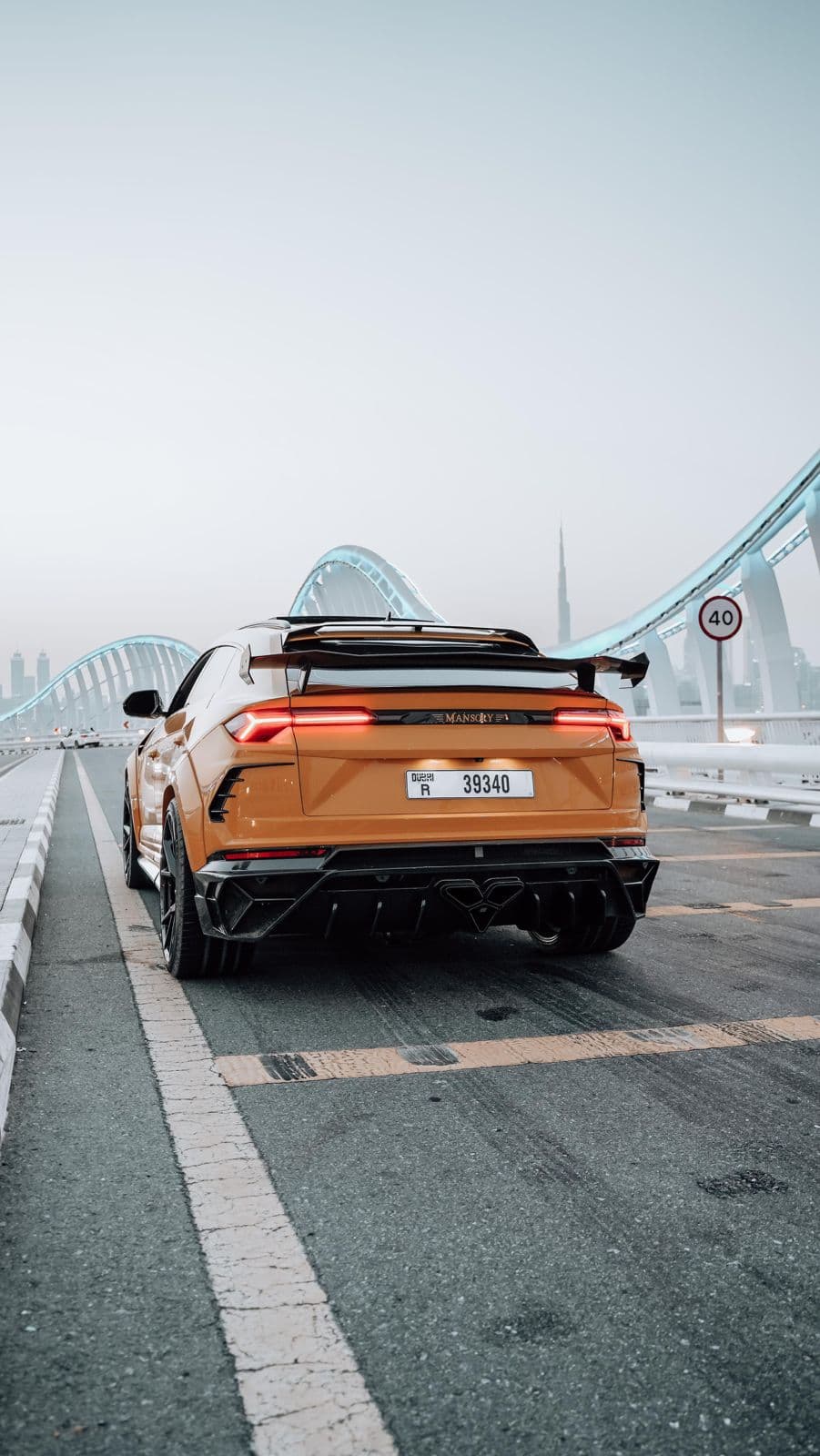 Rent Lamborghini Urus Mansory Car in Dubai gallery photo 3