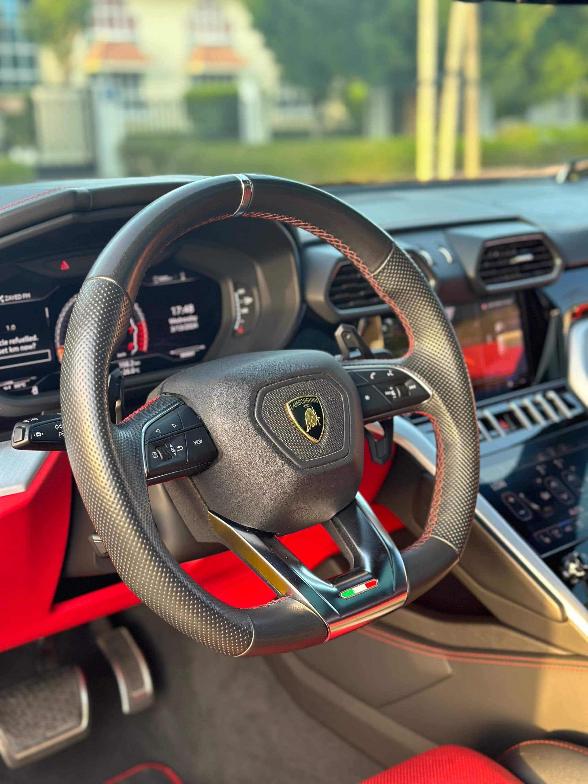 Rent Yellow Lamborghini Urus Dubai gallery photo 3