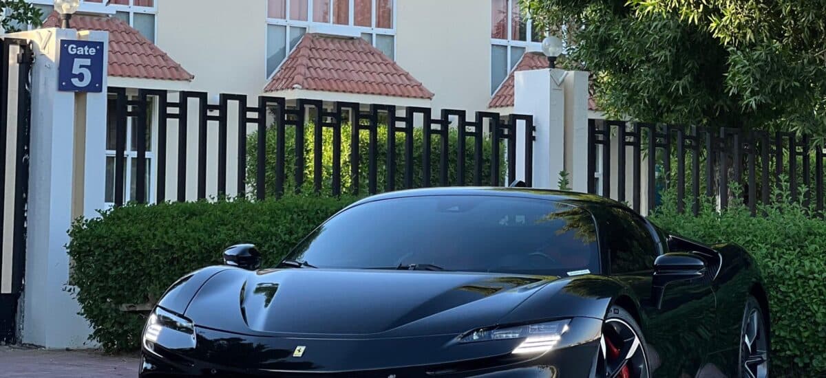 Rent Ferrari SF90 Car in Dubai