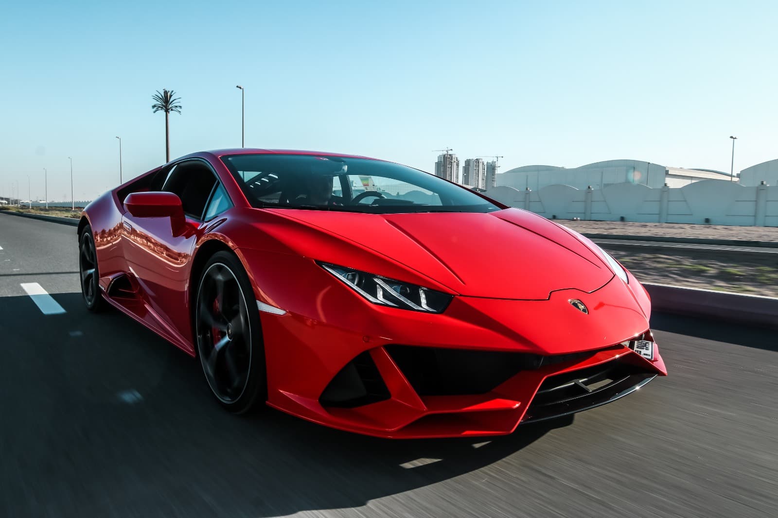 Rent Convertible Lamborghini Huracan Evo in Dubai gallery photo 1
