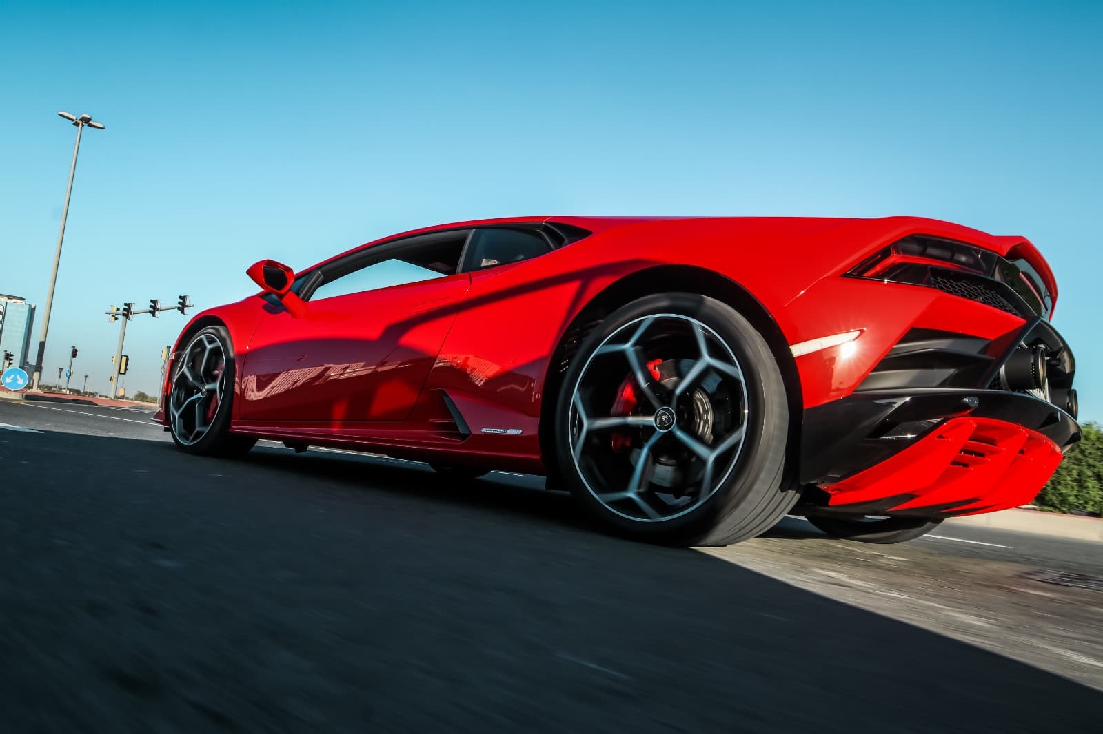Rent Convertible Lamborghini Huracan Evo in Dubai gallery photo 2