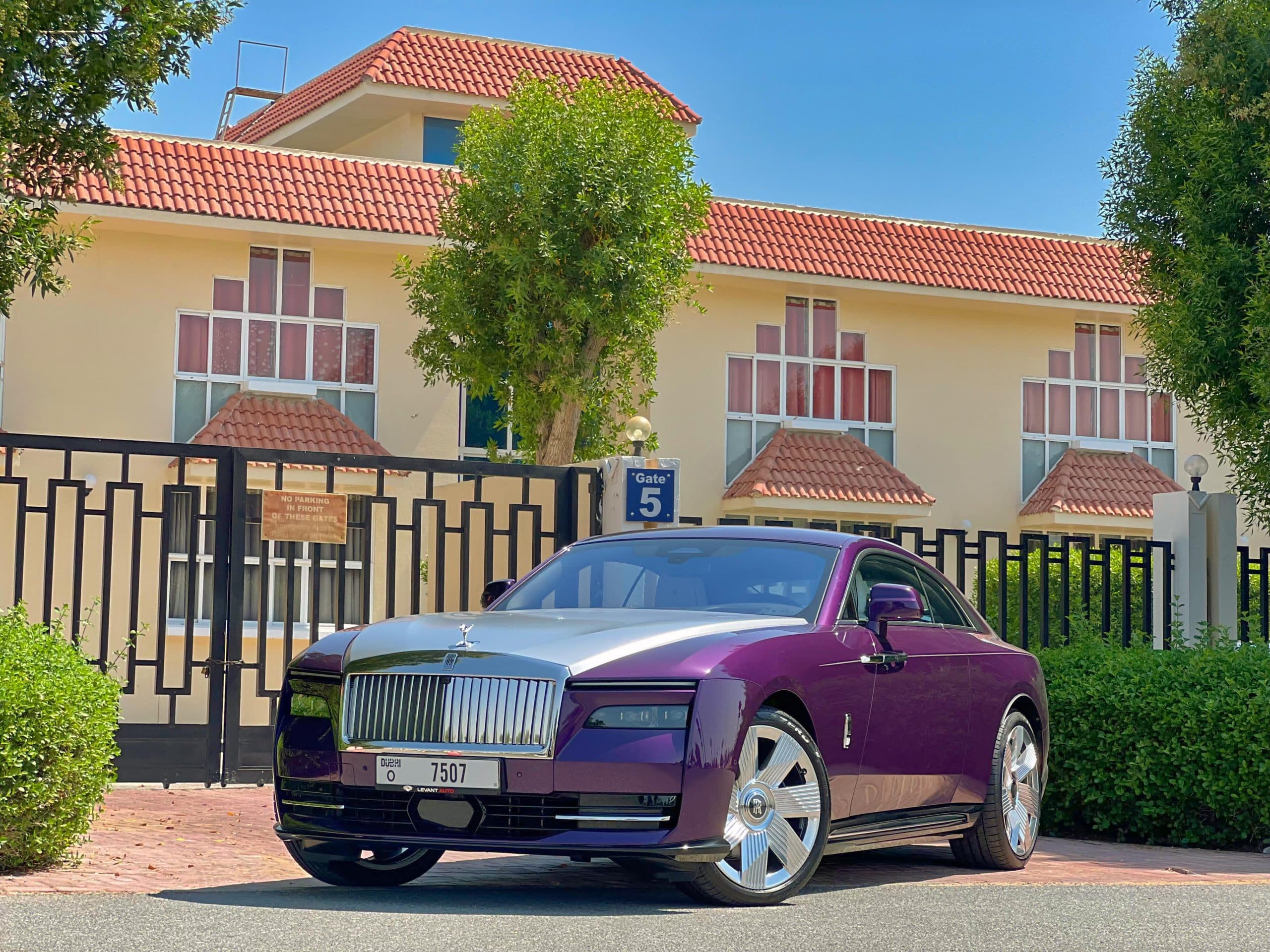 Rent Rolls Royce Spectre in Dubai gallery photo 1