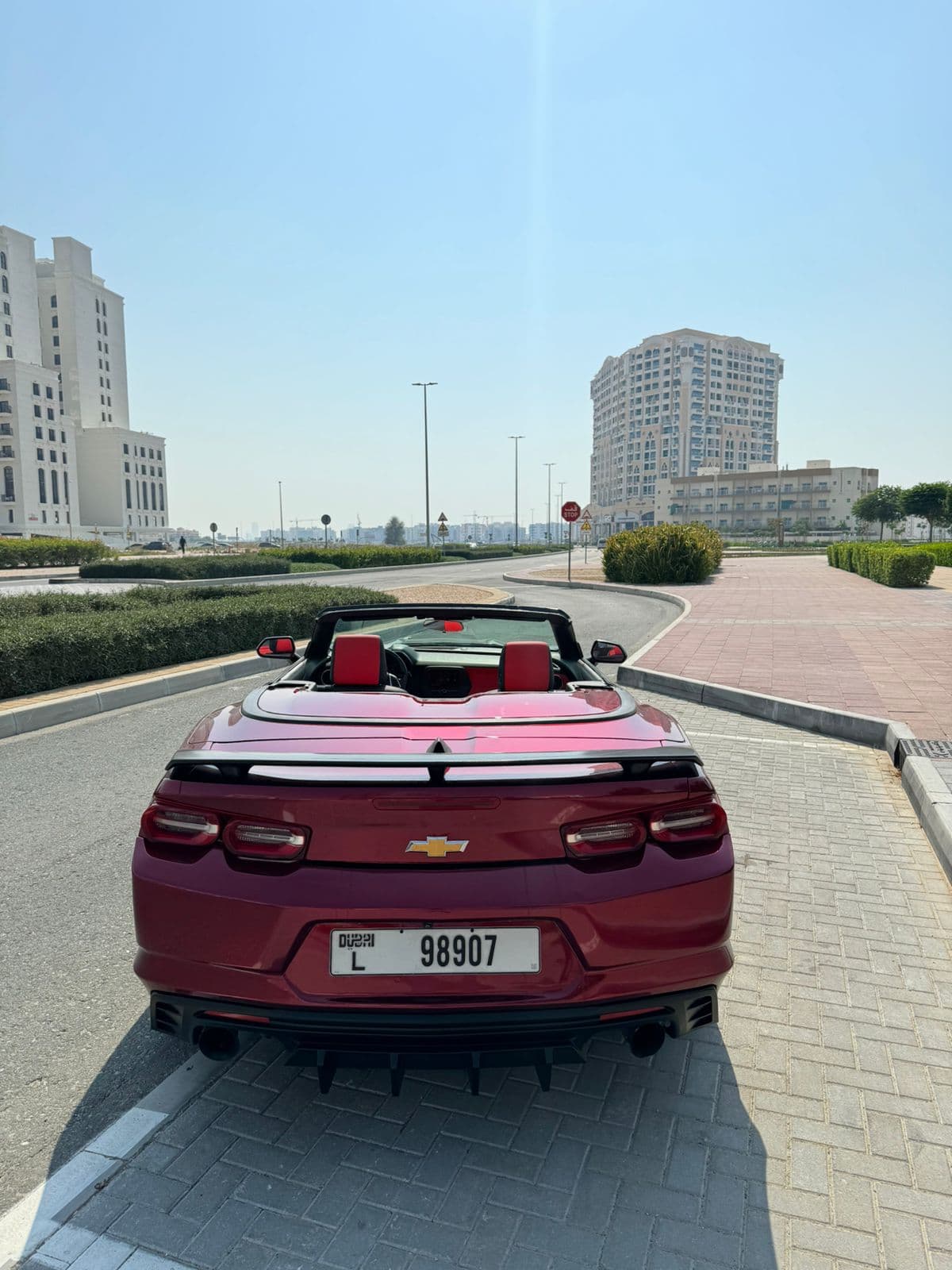 Rent Convertible Chevrolet Camaro Dubai gallery photo 4