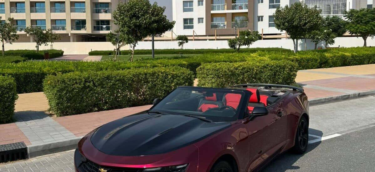 Rent Convertible Chevrolet Camaro Dubai