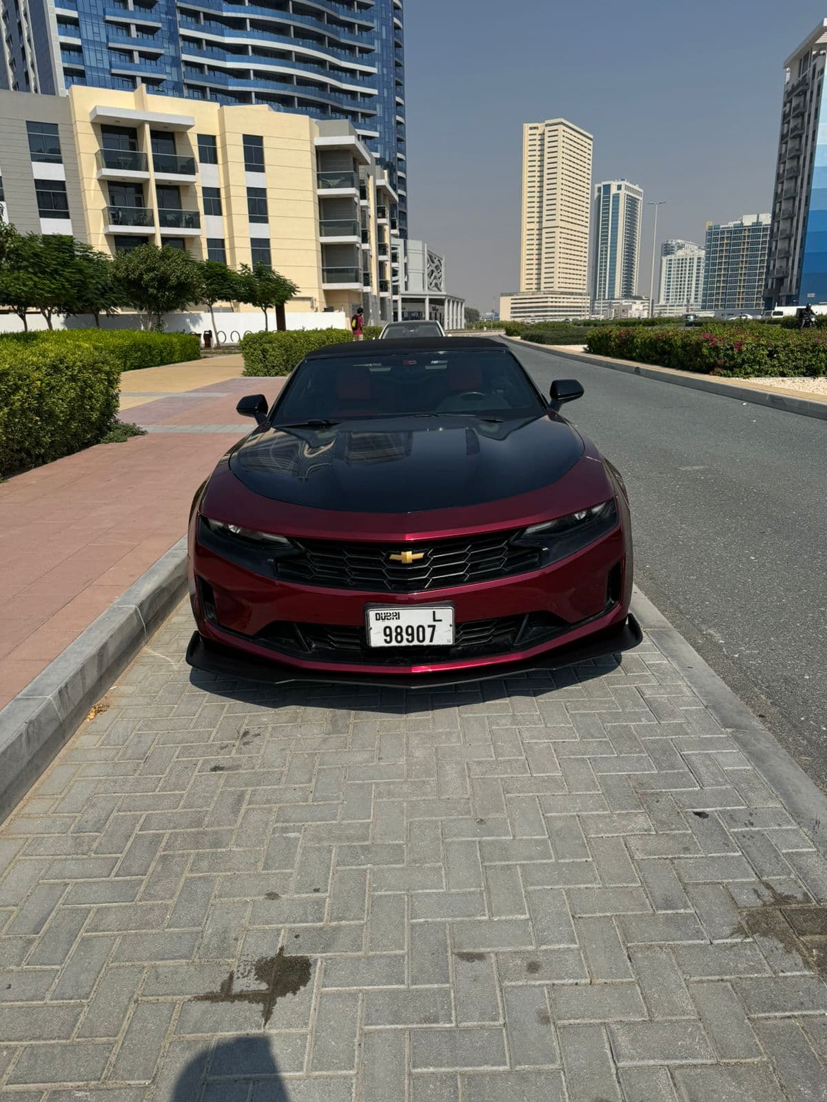 Rent Convertible Chevrolet Camaro Dubai gallery photo 2