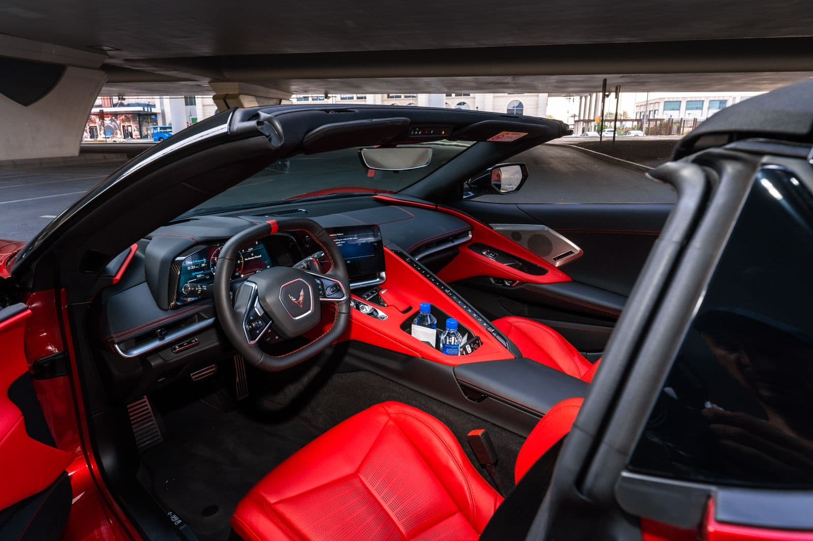 Rent Convertible Chevrolet Corvette in Dubai gallery photo 3