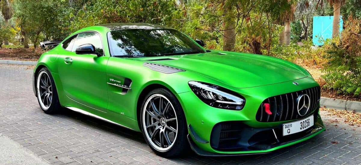 Rent Mercedes AMG GTR Pro in Dubai