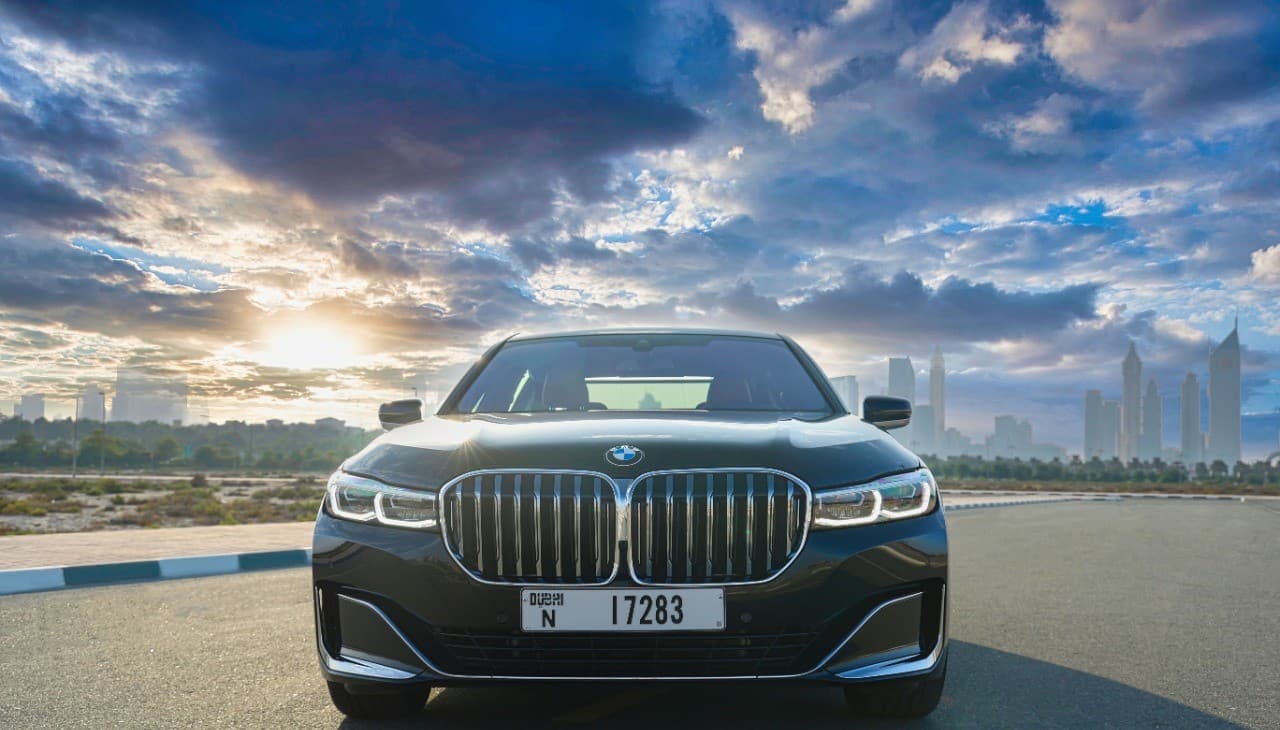 Rent BMW 7 Series in Dubai gallery photo 2