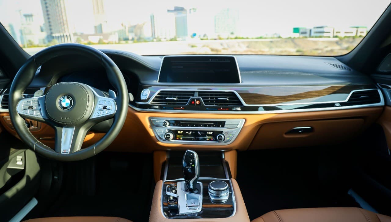 Rent BMW 7 Series in Dubai gallery photo 3