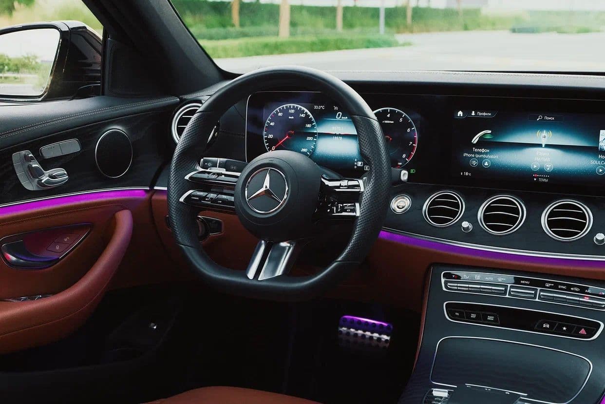 Rent Mercedes E300 in Dubai gallery photo 3