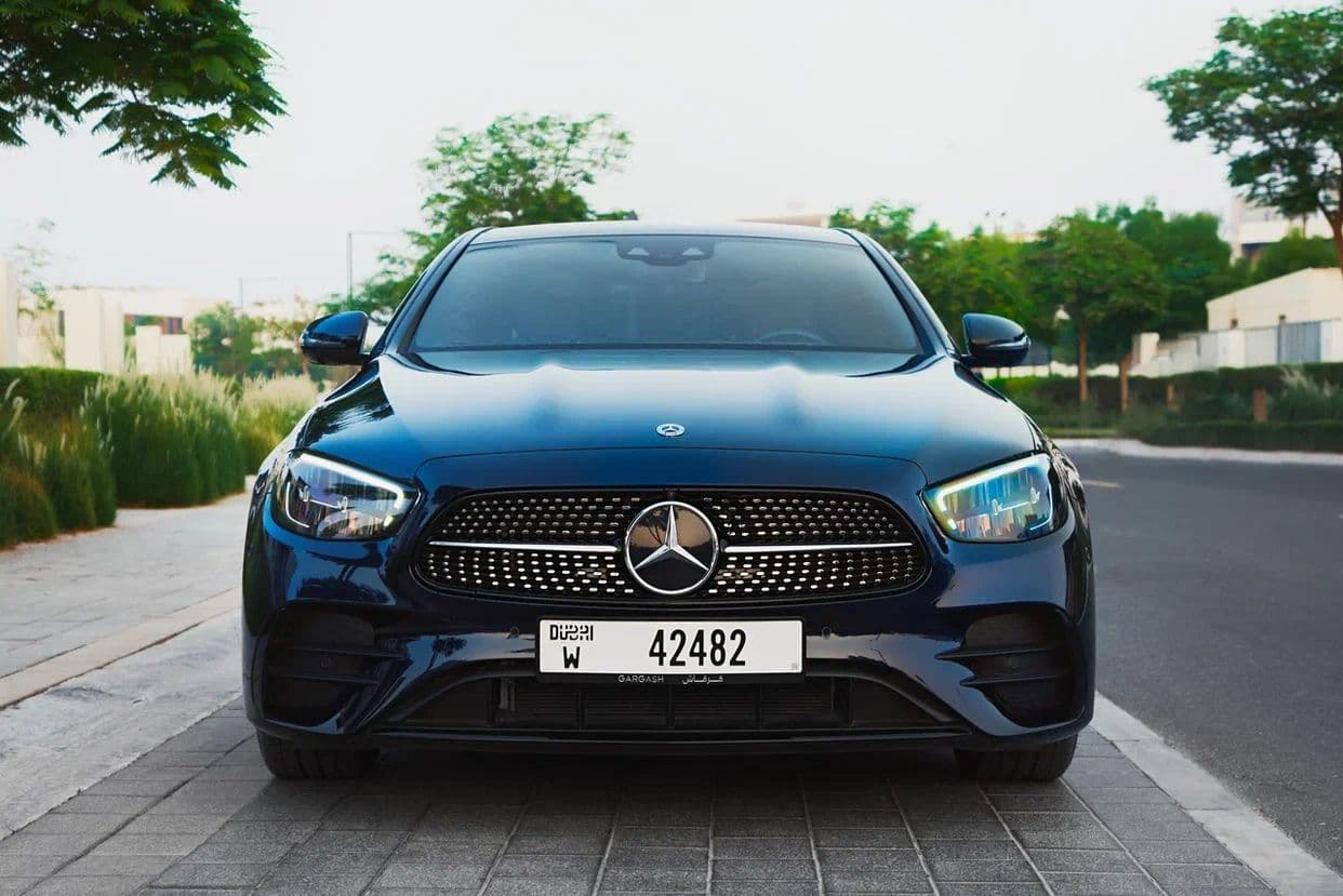 Rent Mercedes E300 in Dubai gallery photo 2