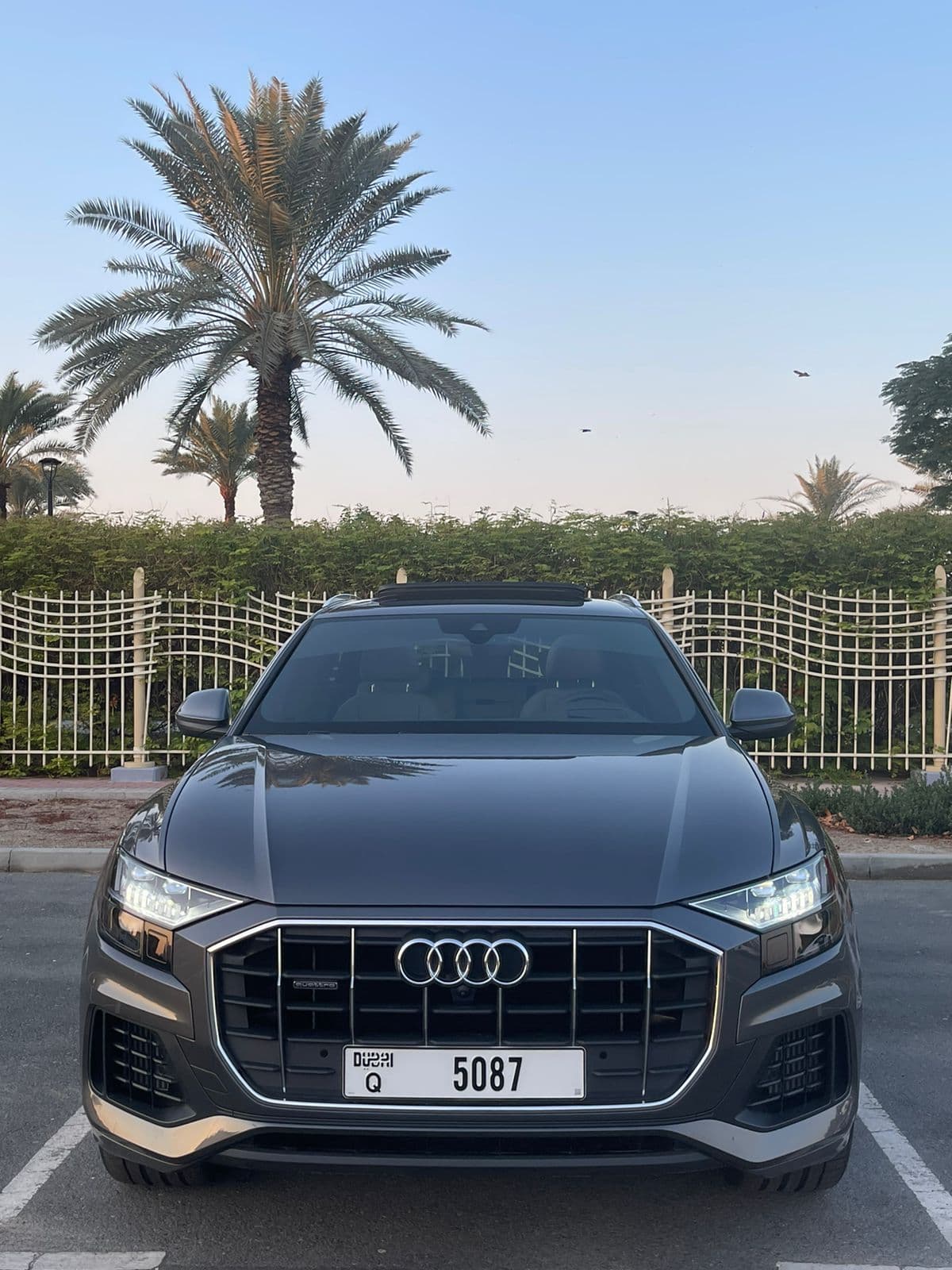 Audi Q8 Rental in Dubai gallery photo 1