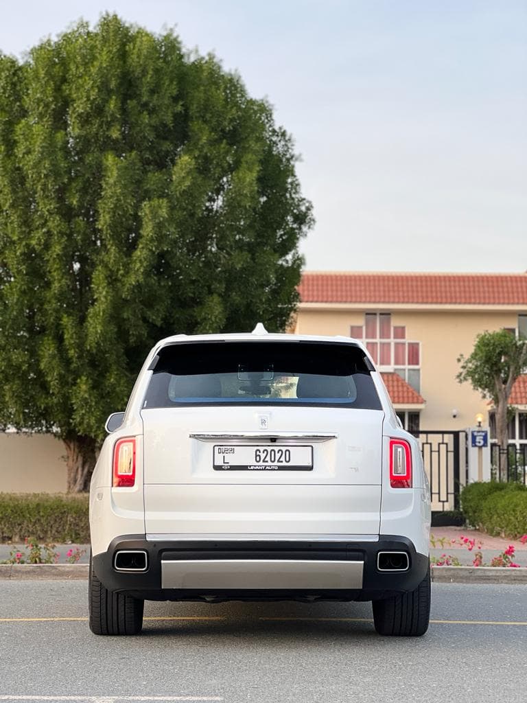 Rent Rolls Royce Cullinan White in Dubai gallery photo 2