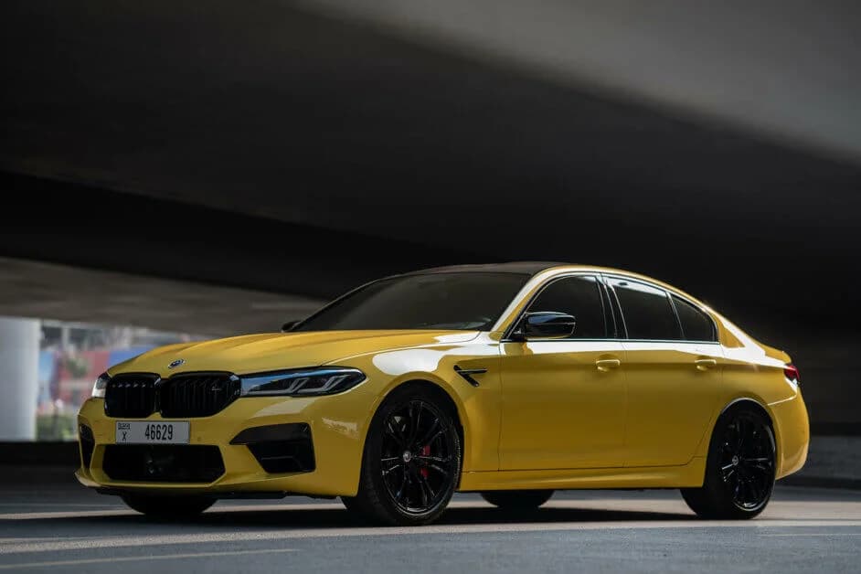Bmw M5 rental Abu Dhabi