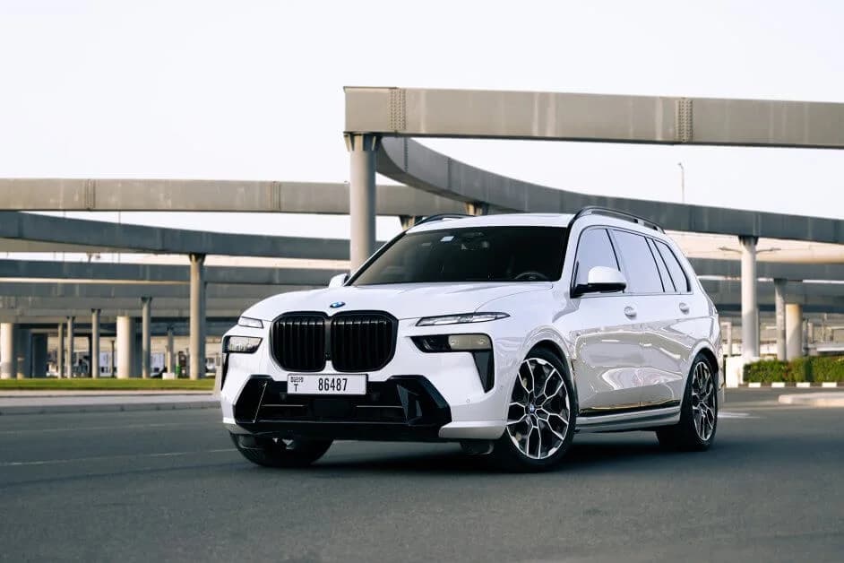Bmw X7 M60i rental Abu Dhabi