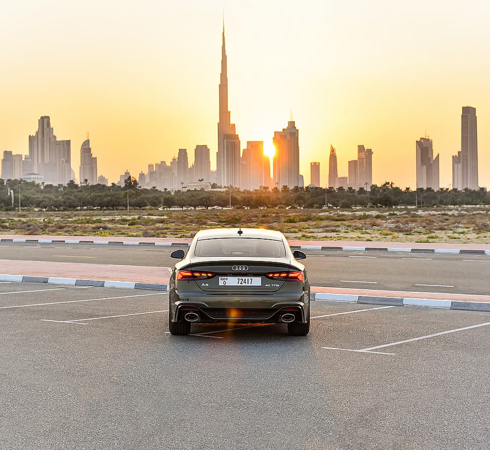 Audi A5 Sline Rental in Dubai gallery photo 4