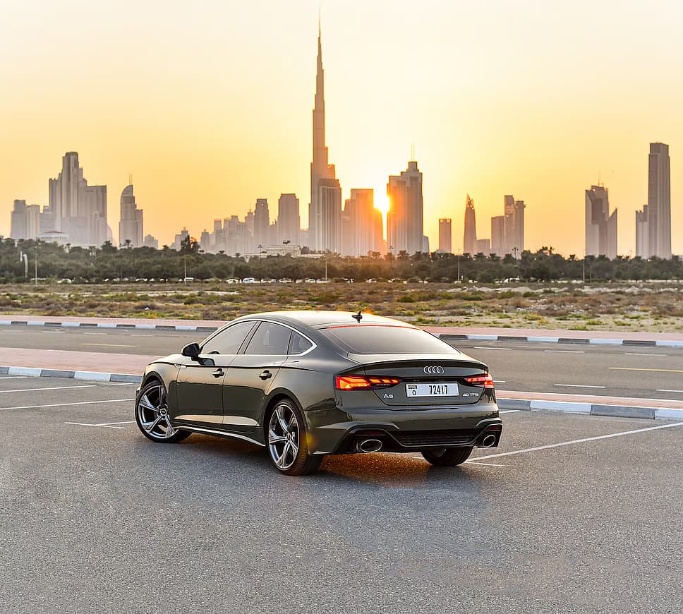 Audi A5 Sline Rental in Dubai gallery photo 3