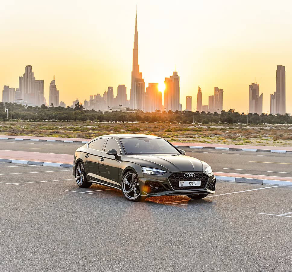 Audi A5 Sline Rental in Dubai gallery photo 1