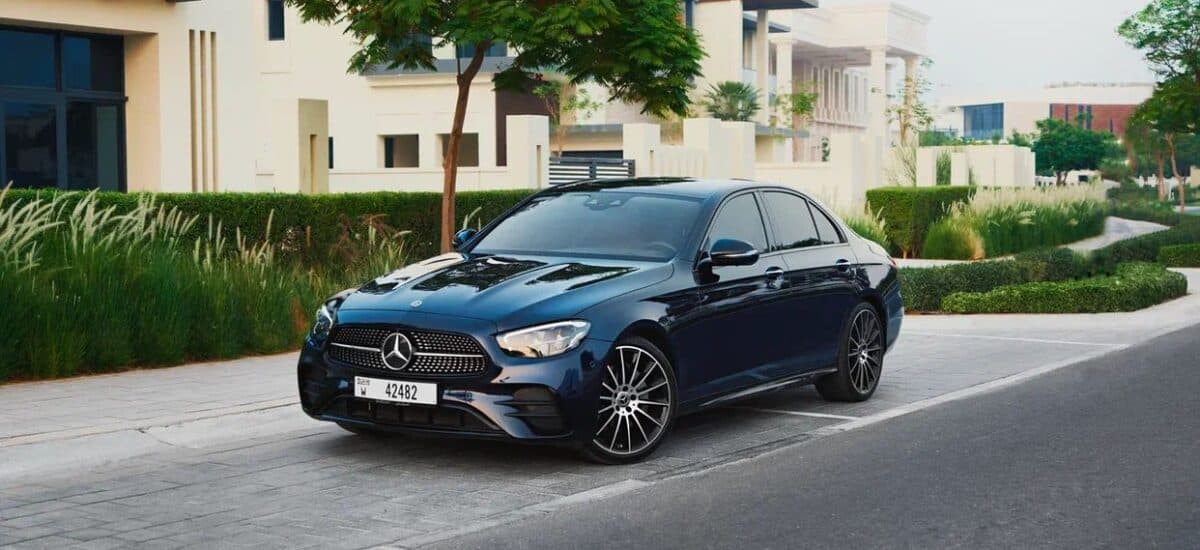 Rent Mercedes E300 in Dubai