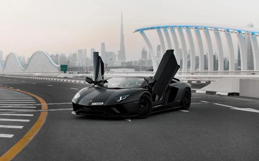 Rent Lamborghini Aventador in Dubai