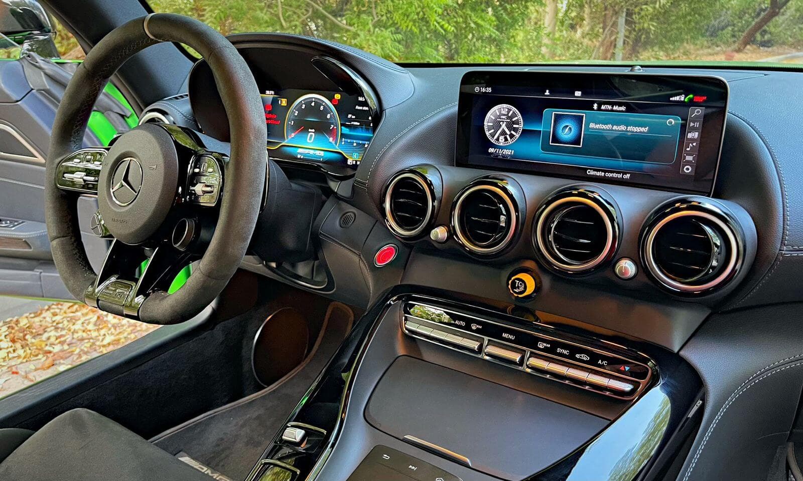 Rent Mercedes AMG GTR Pro in Dubai gallery photo 2