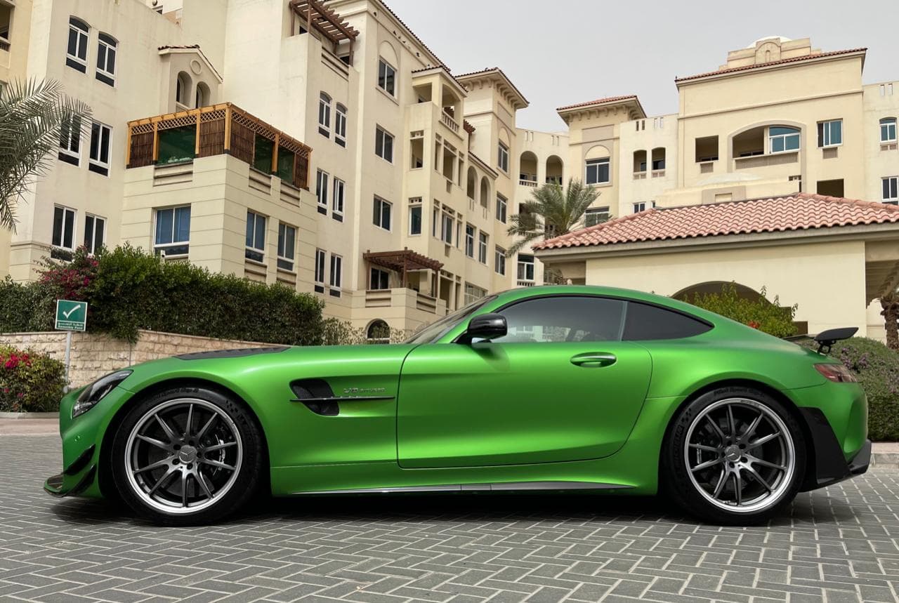 Rent Mercedes AMG GTR Pro in Dubai gallery photo 3