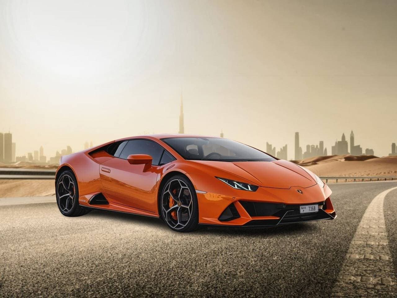 Rent LAMBORGHINI HURACAN EVO Dubai gallery photo 1