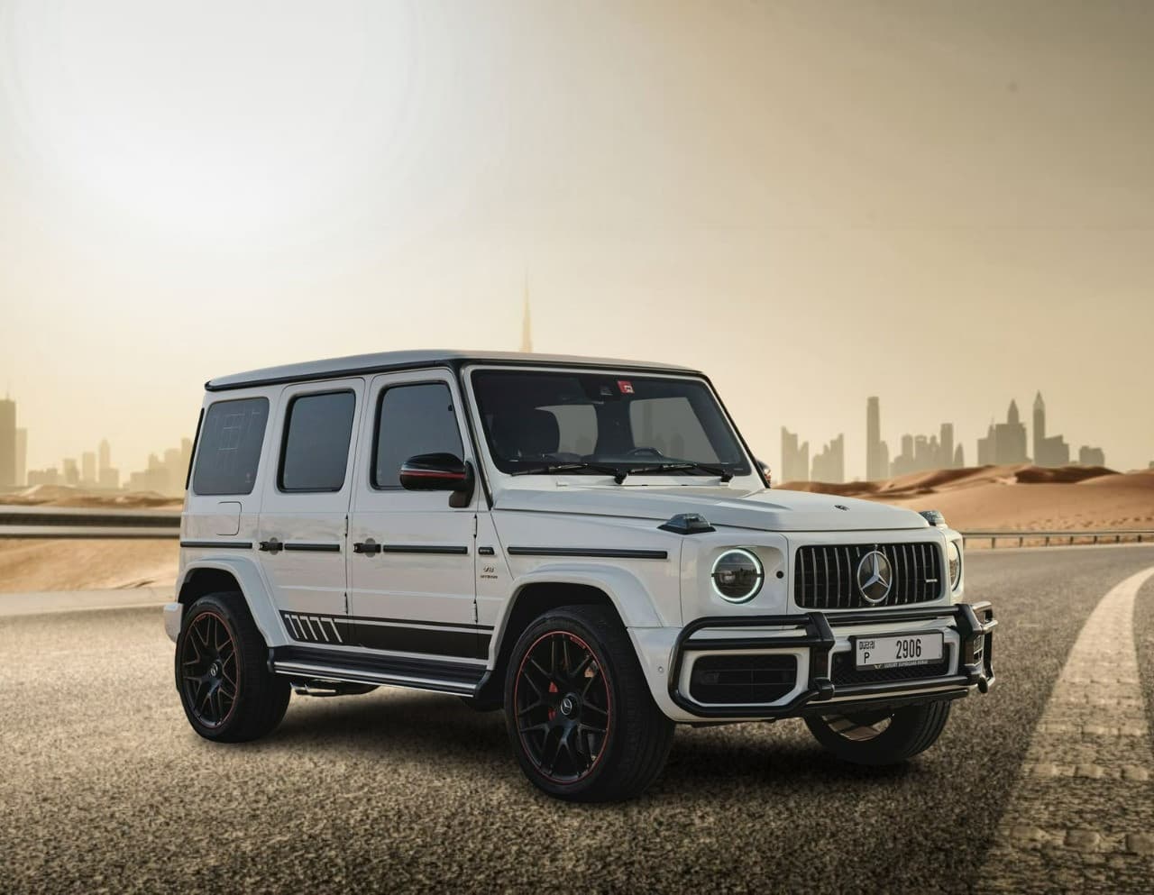 Rent Mercedes G63 Dubai gallery photo 1