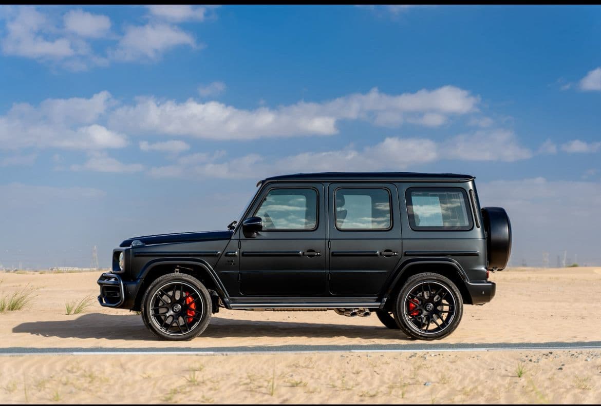 Rent Mercedes G63 Black Edition Dubai gallery photo 3