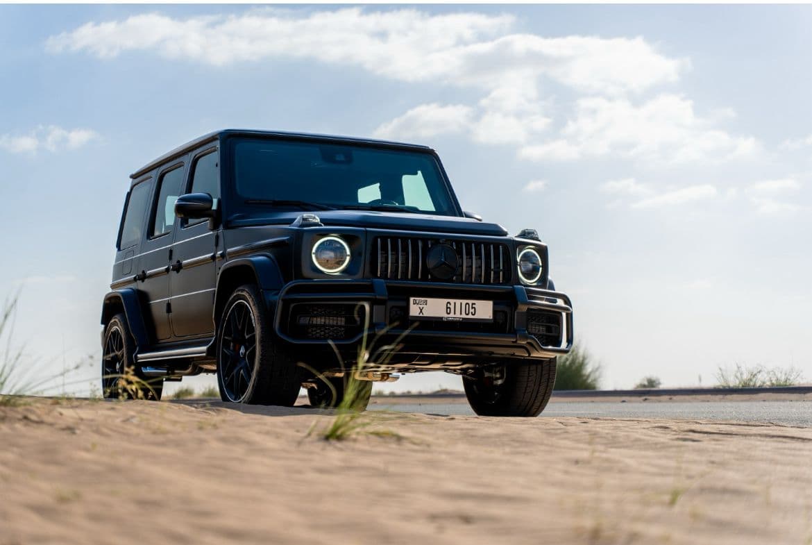 Rent Mercedes G63 Black Edition Dubai gallery photo 1