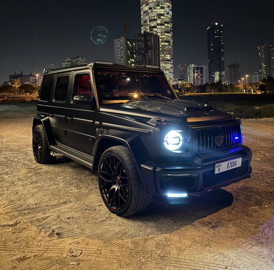 Rent Mercedes G63 Brabus Dubai gallery photo 1