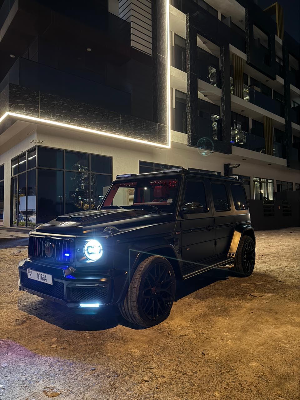 Rent Mercedes G63 Brabus Dubai gallery photo 3
