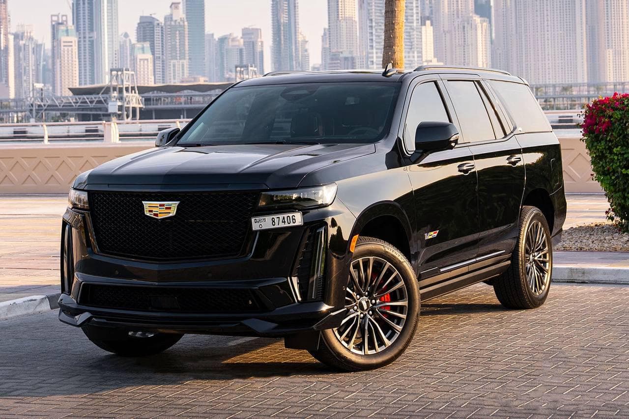 Rent Cadillac Escalade Sports V Base Car Dubai gallery photo 1