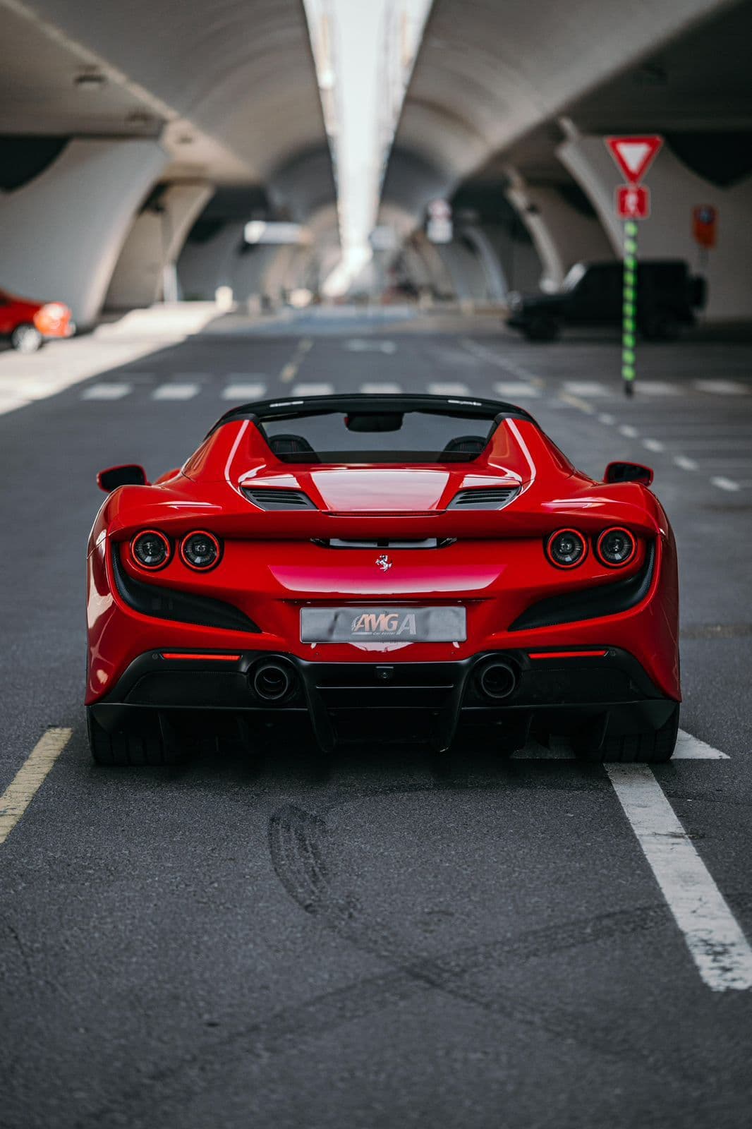 Rent Ferrari F8 Car in Dubai gallery photo 4