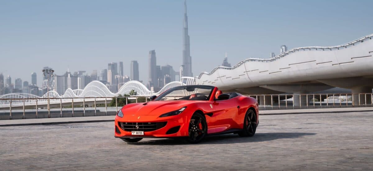 Rent Ferrari Portofino in Dubai