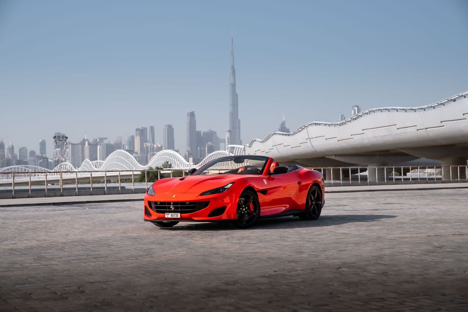 Rent Ferrari Portofino Car in Dubai gallery photo 1
