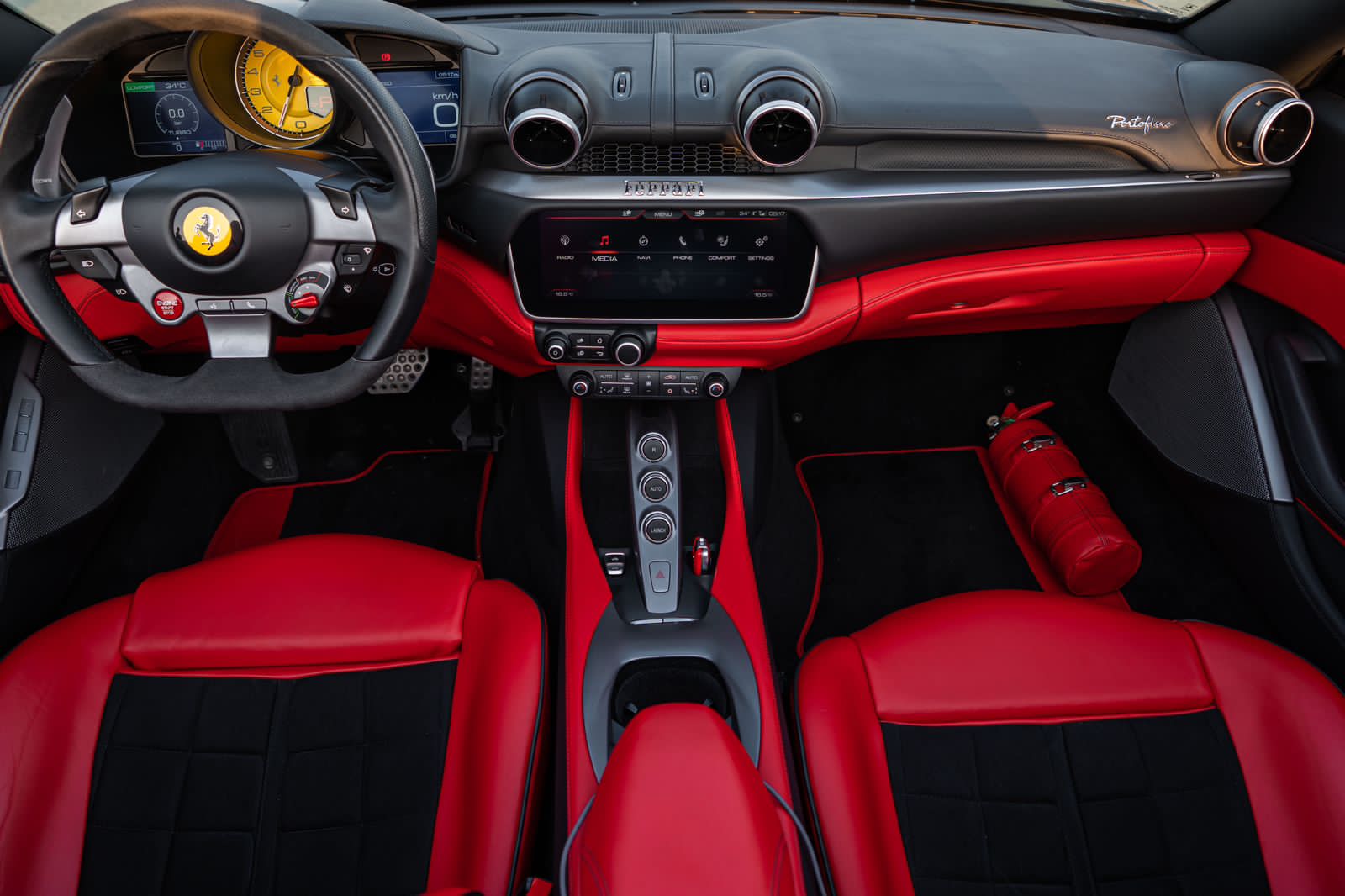 Rent Ferrari Portofino Car in Dubai gallery photo 2