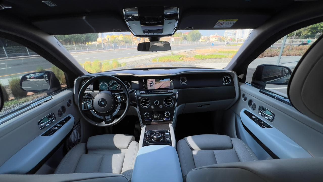 Rent Rolls Royce Cullinan Black in Dubai gallery photo 4