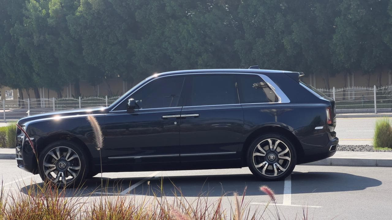 Rent Rolls Royce Cullinan Black in Dubai gallery photo 2