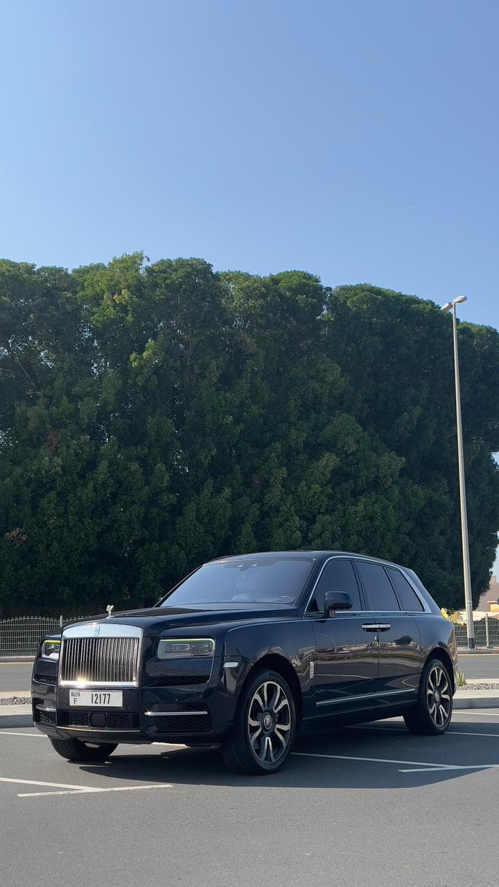 Rent Rolls Royce Cullinan Black in Dubai gallery photo 3