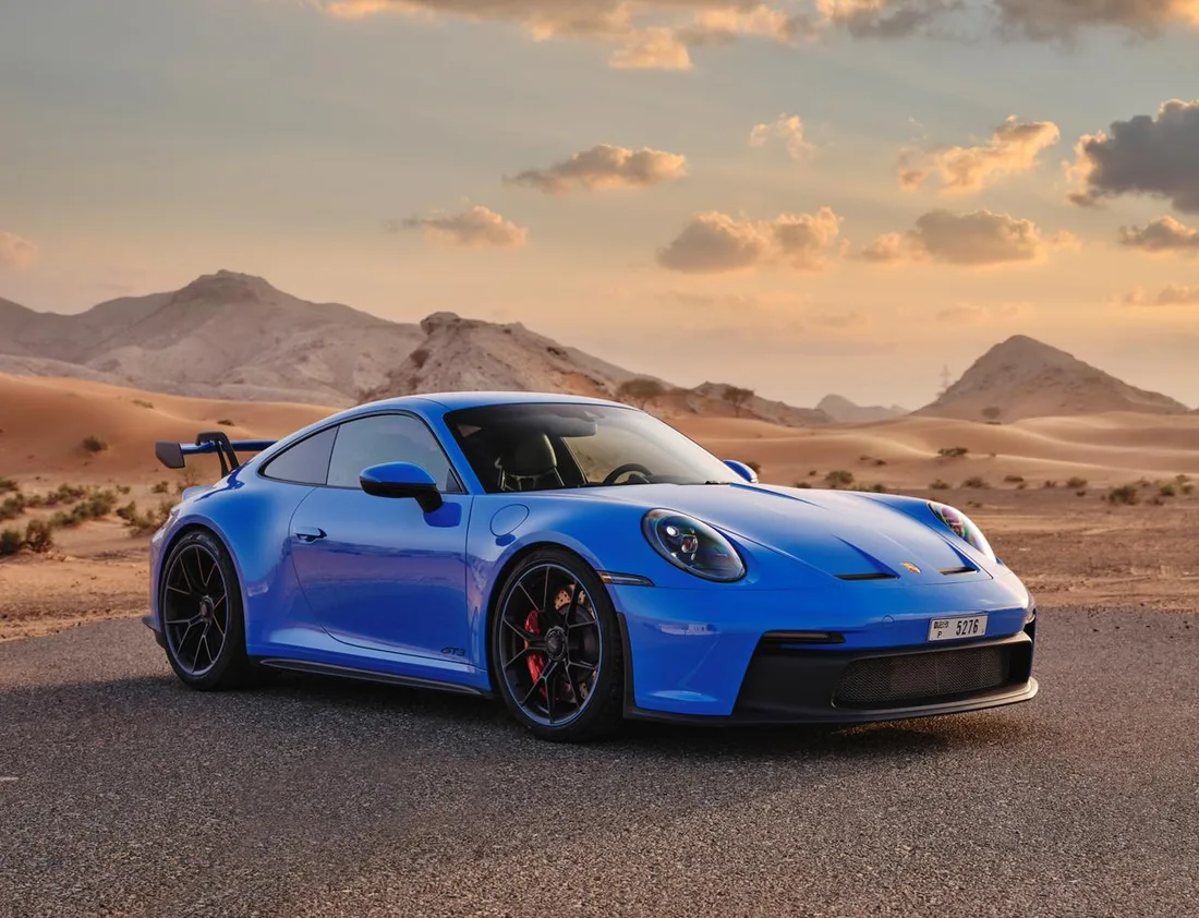 Porsche 911 GT3 rental listing