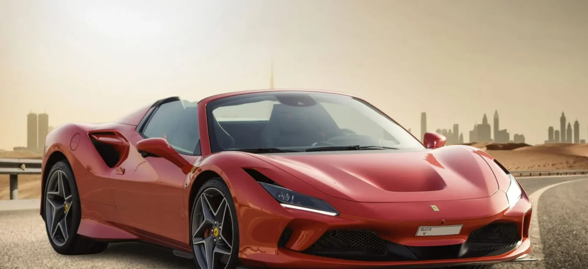 Rent Ferrari F8 Dubai