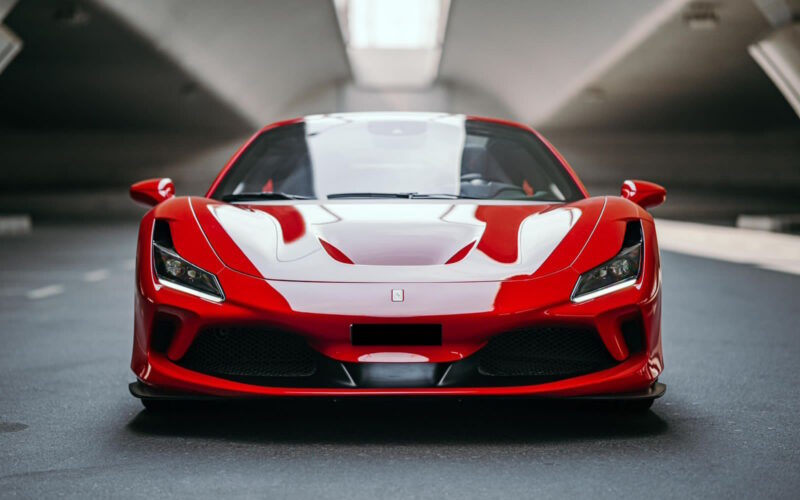 Rent Ferrari F8 in Dubai