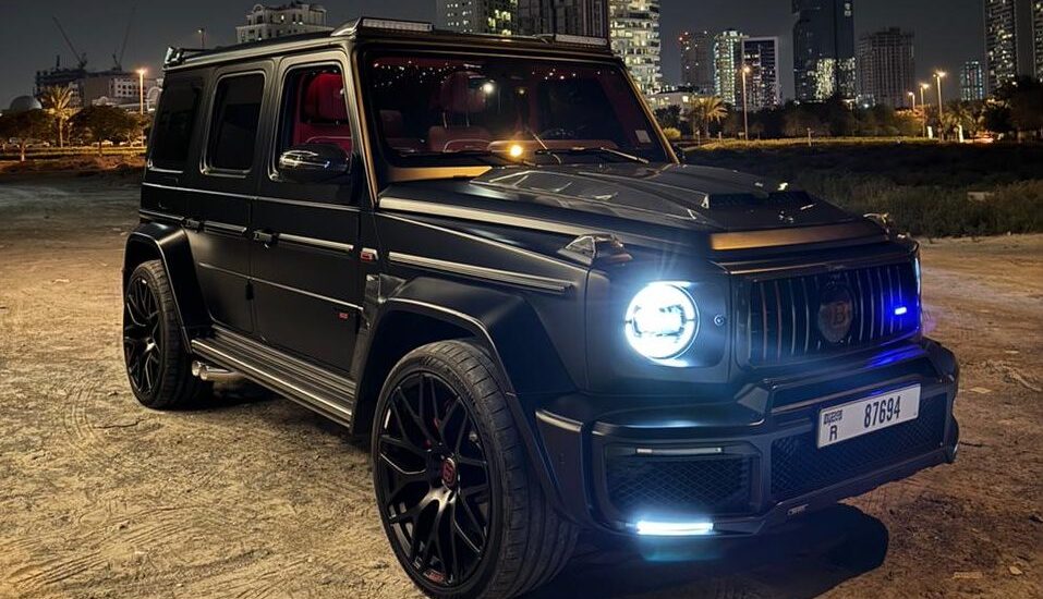 Rent Mercedes G63 Brabus