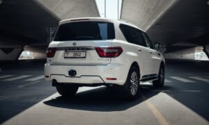 Rent Nissan Patrol White in Dubai