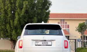 Rent Rolls Royce Cullinan White in Dubai